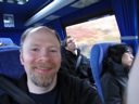 thumbnail of "Aaron On Bus With Sleepy Travelers"