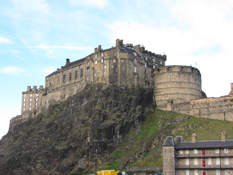 Castle From Hotel Balcony- Morning - 3