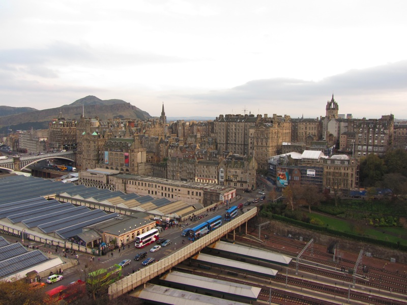 View From Scott Monument - 1