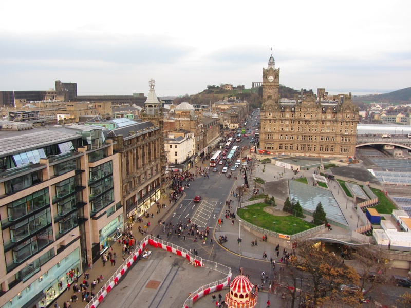 View From Scott Monument - 2