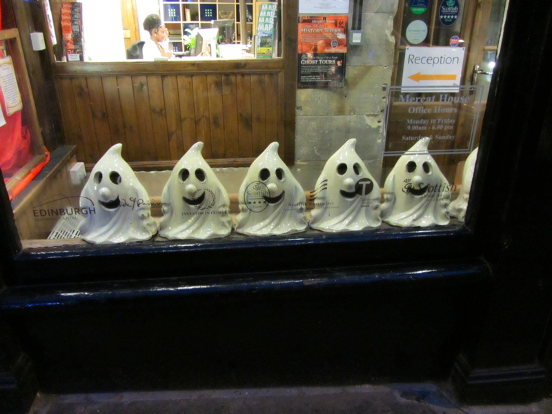 Ghosts In Mercat Tours Window