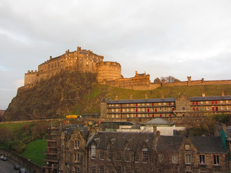 Morning Castle View From Hotel