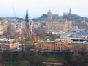 Thumbnail of Image- Fake Tilt Shift Picture - Scott Monument & Wheel