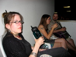 thumbnail of "Abby, Beth And Ian At The Bacon Party"