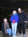 thumbnail of "Ann, Joan And Aaron At Aunt Sammie's Cave"