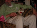 thumbnail of "Coco In Lorman's Lap - 1"