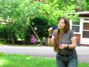 thumbnail of "Abby Blows Pink Bubbles - 2"