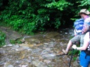 thumbnail of "Crossing A Stream On The Alum Cave Trail - 1"
