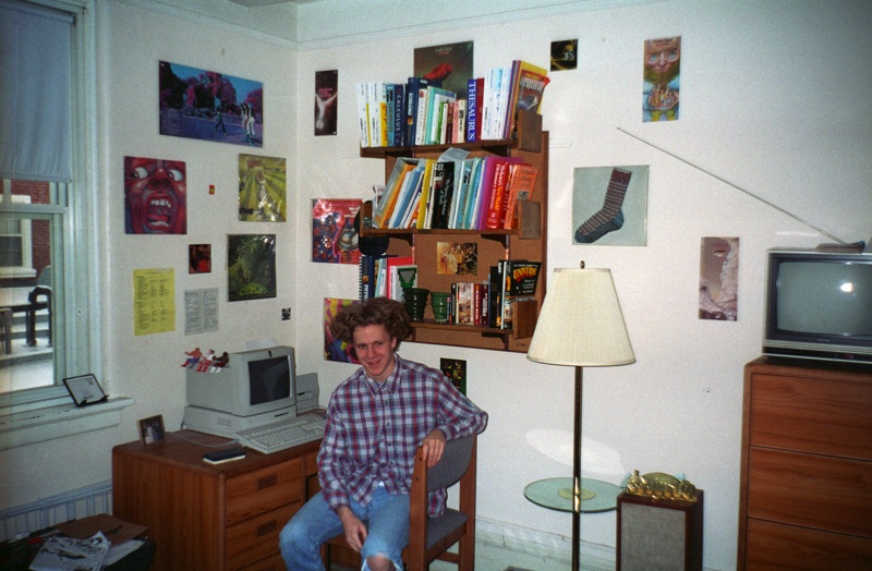 Mark At His Desk