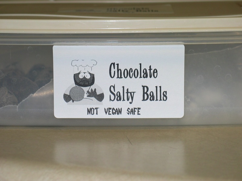 Chocolate Salty Balls- Not Vegan Safe