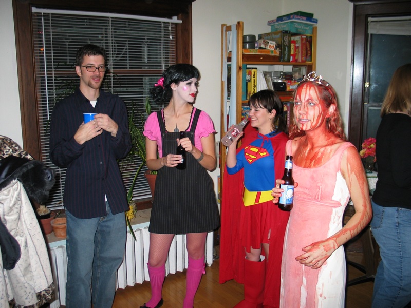 Ryan, Goth Doll, Supergirl And Carrie