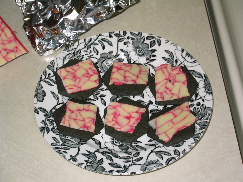 Goth Cheese On Goth Crackers