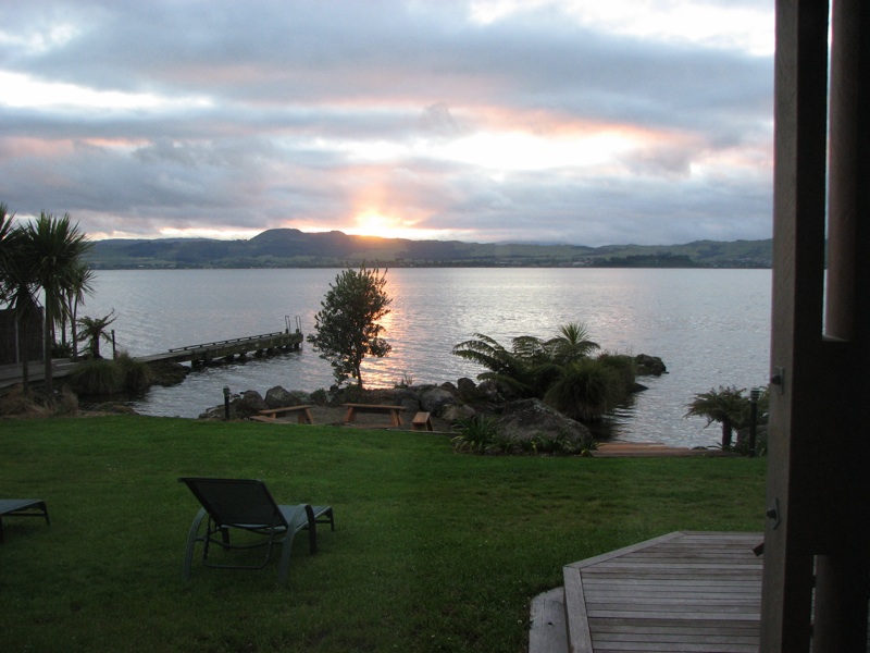 Sunrise Over Lake Rotorua - 1