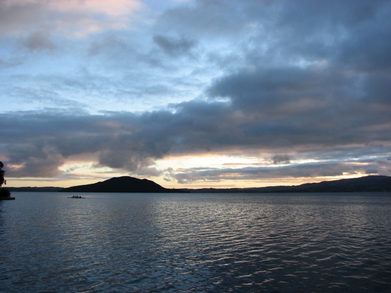 Sunrise Over Lake Rotorua - 2